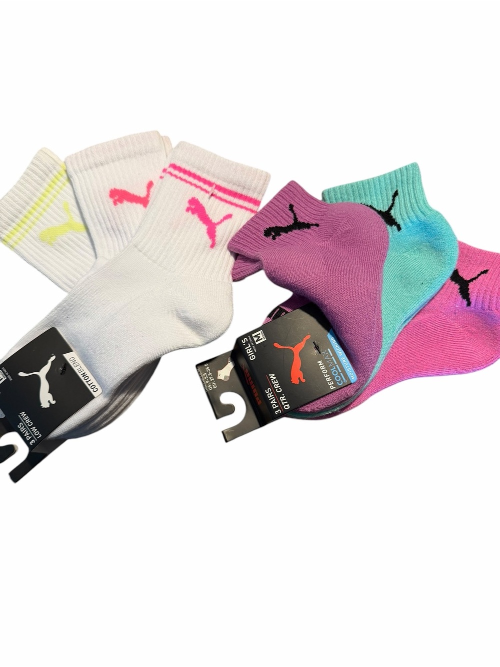 Puma Ankle Socks Pack (3 pack) Puma Low Crew pack (3 pack)
